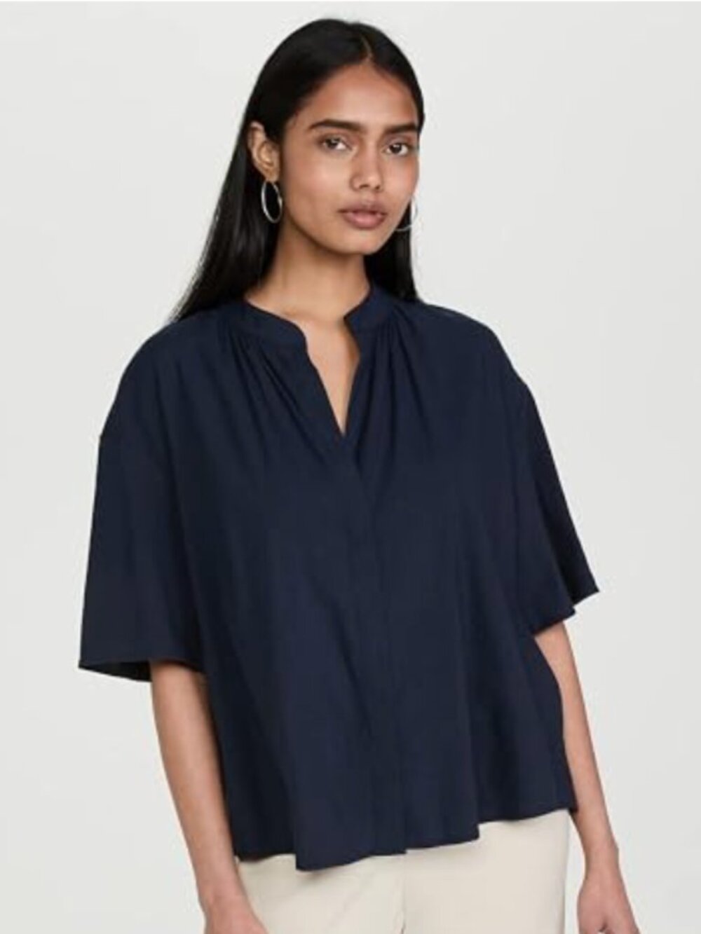 Vince Navy Top